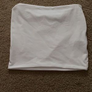 White tube top
